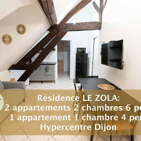 Residence Le Zola Compose De 3 Appartements Distincts En Hyper Centre De Dijon Avec Wifi Eksteriør billede