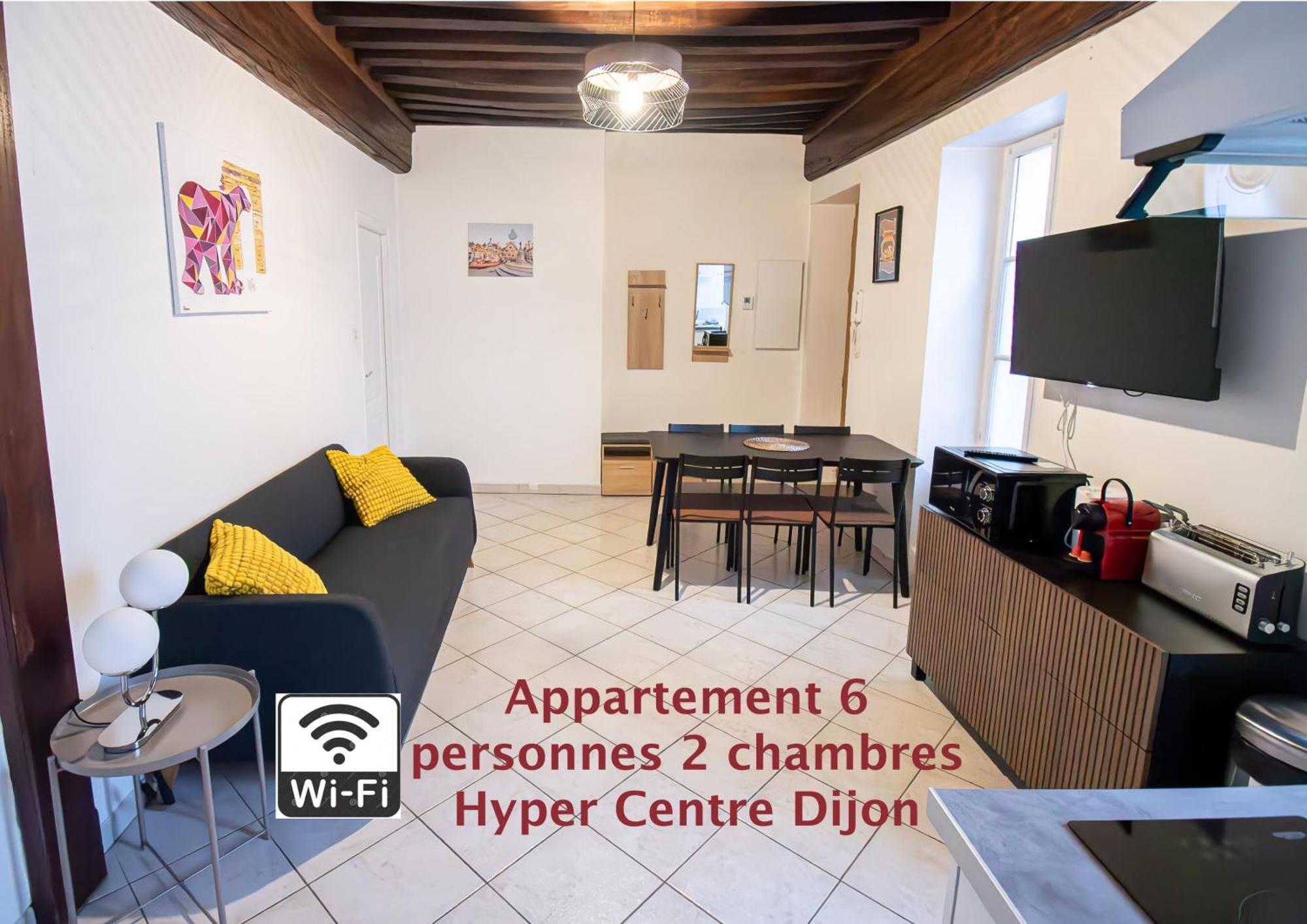 Residence Le Zola Compose De 3 Appartements Distincts En Hyper Centre De Dijon Avec Wifi Eksteriør billede